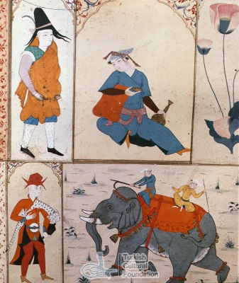 TSM B408; Kalender Pasa, I. Ahmed Albumu, 1603-18, fol 16b