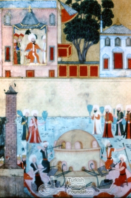 TSM H1344; Intizami-Seyyid Lokman-Nakkas Osman, Surname-i Humayun, 1582-camcilar