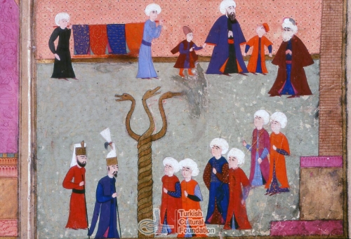 TSM H1344; Intizami-Seyyid Lokman-Nakkas Osman, Surname-i Humayun, 1582