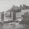 Old Ciragan Palace engraving by Thomas Allom