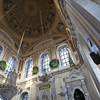 The interior of Ortakoy Mosque