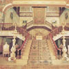 The hall of the Selamlik and the staircase at Beylerbeyi Palace