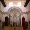 Interior view of Mor Hananyo Church at Deir Zafaran