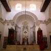 Interior view of Mor Hananyo Church at Deir Zafaran