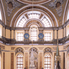 The interior of Dolmabahce mosque