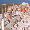 The view of the Harem roof from the Tower of Justice
