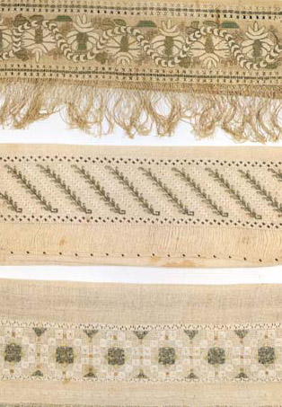 Embroidery, Napkin, Late 18th To Middle 19th Century