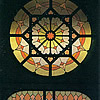 Detail  Of A Stained Glass Window