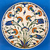 Polychrome Plate Iznik c. 1575