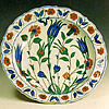 Polychrome Plate Iznik c. 1575-80