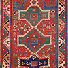 Southwestern Caucasia Kazak Prayer Rug