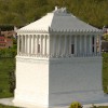 A model of the tomb of Mausolus, Miniaturk, Istanbul