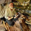 A spoon master, Hüseyin Çakmakçı (Selim Usta) in Bademli, Bodamya (source: www.bademlidernegi.com)