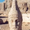 Head of Antiochus I on the West terrace, Mount Nemrut