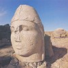 Head of Apollo-Mithras on the East terrace, Mount Nemut