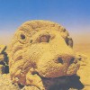 Lion head on the East terrace, Mount Nemrut