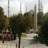 Sultan Ahmed Mosque and Obelisque