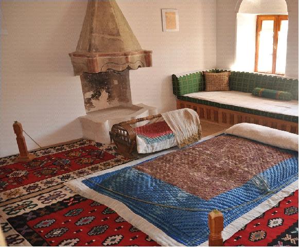Interior view of Muslibegovic House, Mostar