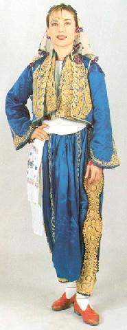 Local Costumes, Tekirdag, Woman