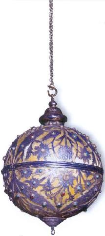 Metal Artwork, Hanging Ball, Turkish Islamic Works Museum