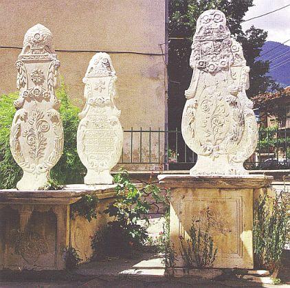 Gravestones In The Garden Of Hasan Baba Mosque, Manastir