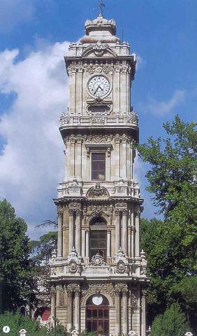 Istanbul Dolmabahce Clock Tower
