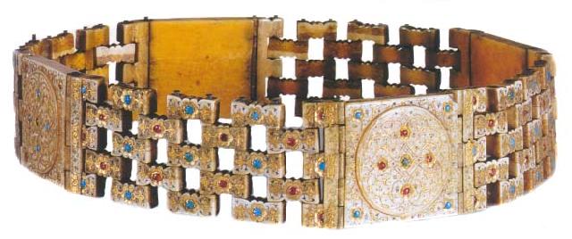 The Art Of Jewelry In The Ottoman Court, Belt For Sultan Selim II, Turkish And Islamic Arts Museum