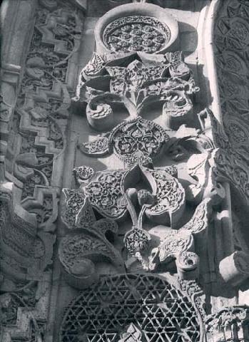 Stone Carving, North Portal Of The Ulu Cami 