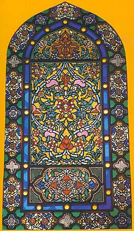 Glittering Colours In Stained Glass