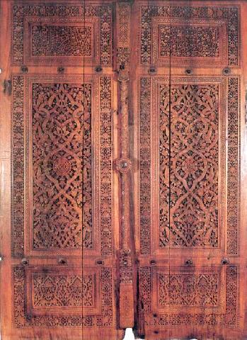 Woodcarving And Wood Artwork, Sadrettin Konevi Mosque In Konya, Turkish and Islamic Arts Museum