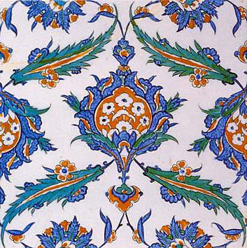Tile From A Decorative Panel