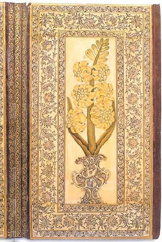 Floral Motifs in Bookbinding