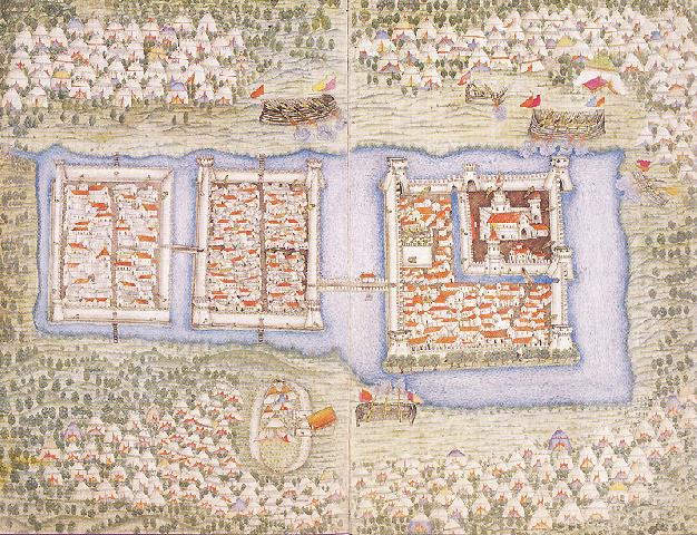 The Tent Complex Of The Ottoman Troops 