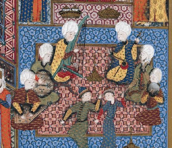 A music group, Süleymannâme, 1527