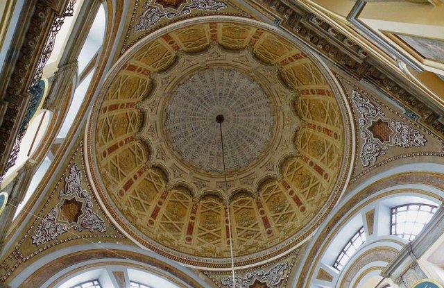 The dome of Dolmabahçe Mosque