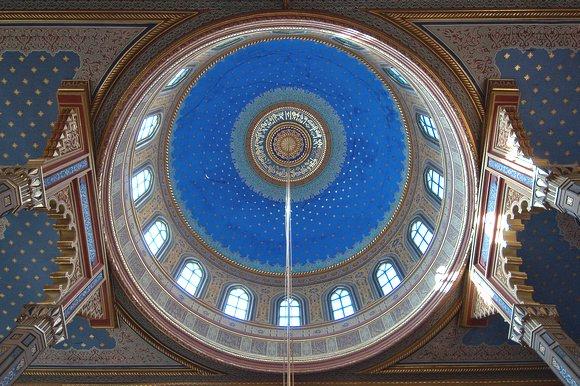 The dome of Hamidiye Mosque